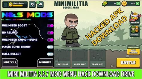 mini militia old version unlimited bullets|Mini Militia MOD APK V5.5.0 (Unlimited Ammo, All Unlocked).